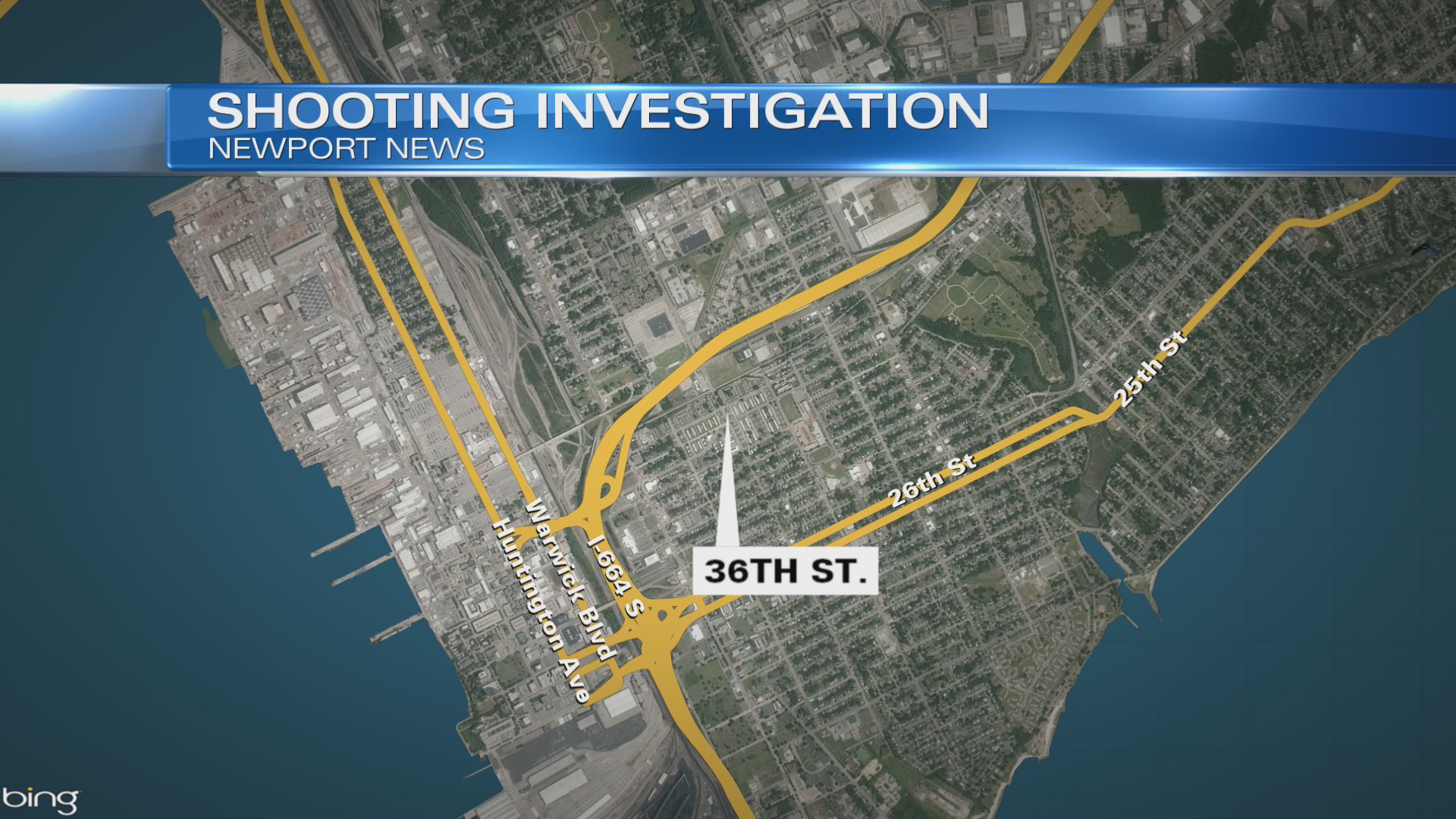 Male injured in shooting on 36th Street in Newport News – WAVY.com