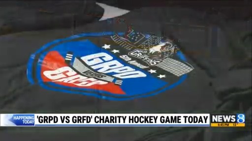 Grfd ‘GRPD vs. GRFD’ charity hockey game held Saturday – WOODTV.com