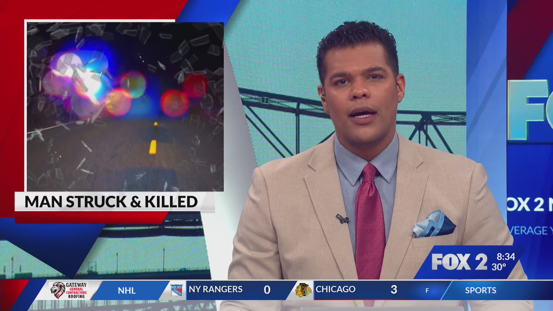 Man struck, killed in hit-and-run crash in north St. Louis County – FOX 2