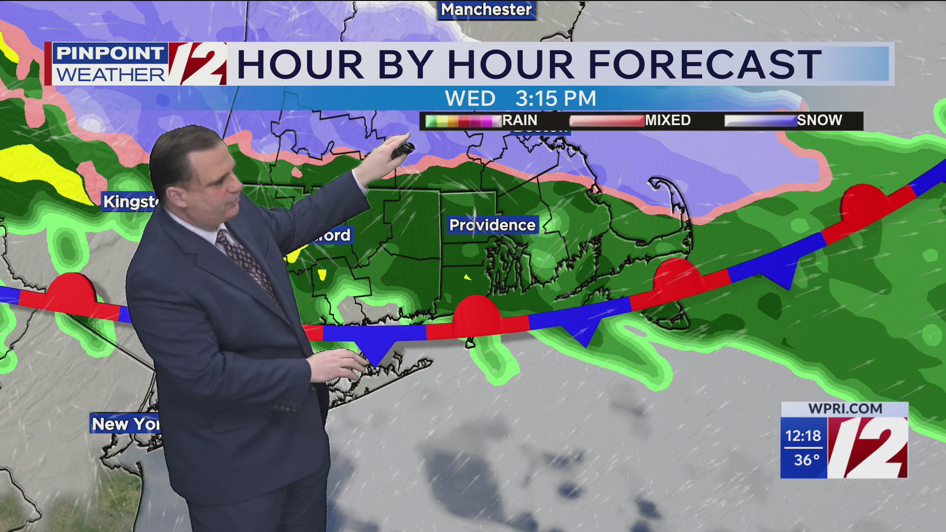 WPRI 12 Weather Forecast for 2/17/26: Rain to snow tomorrow – WPRI.com