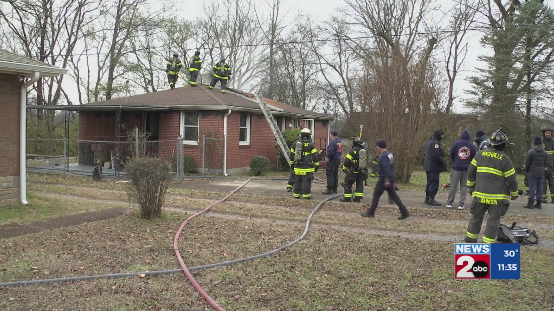 Crews extinguish house fire on Glade Street – WKRN News 2