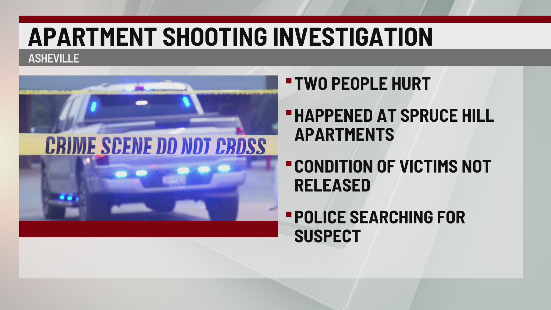 Two injured in Asheville apartment shooting – WSPA 7NEWS