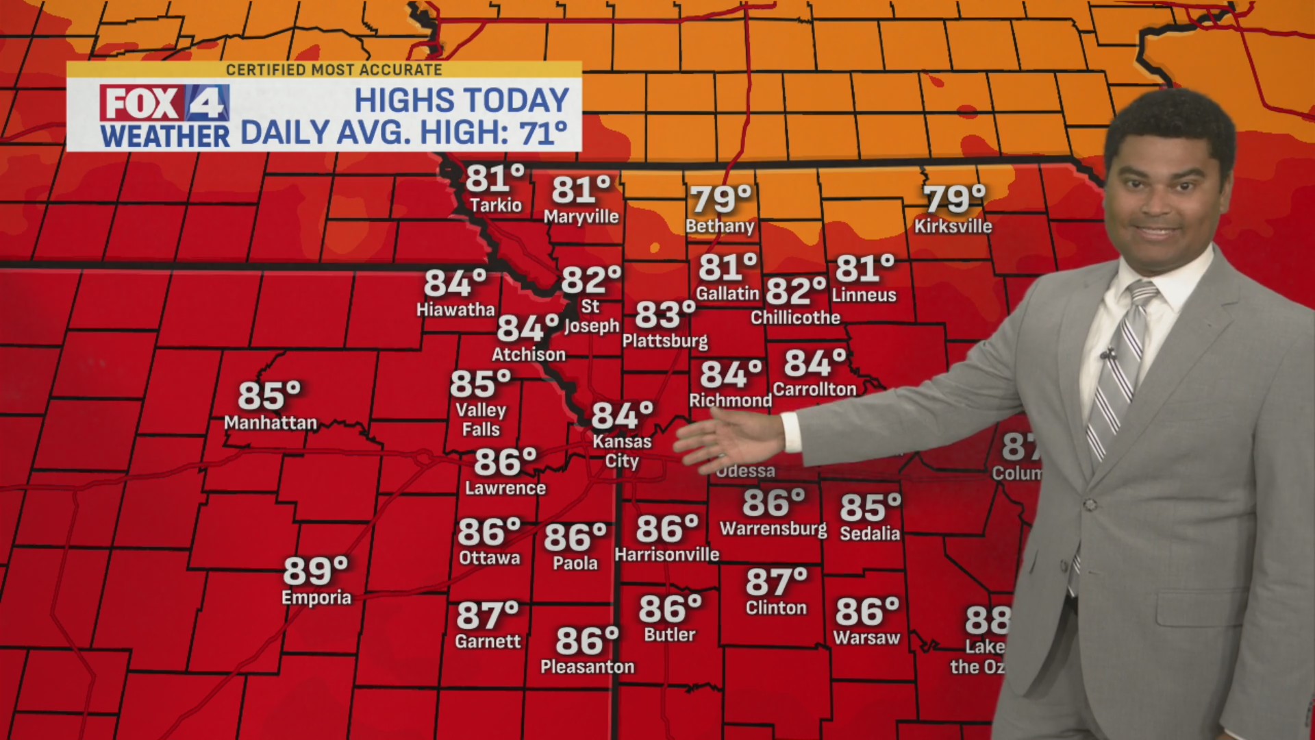 Fox4kc Weather Wednesday mid-morning forecast – FOX 4 Kansas City WDAF-TV | News ...