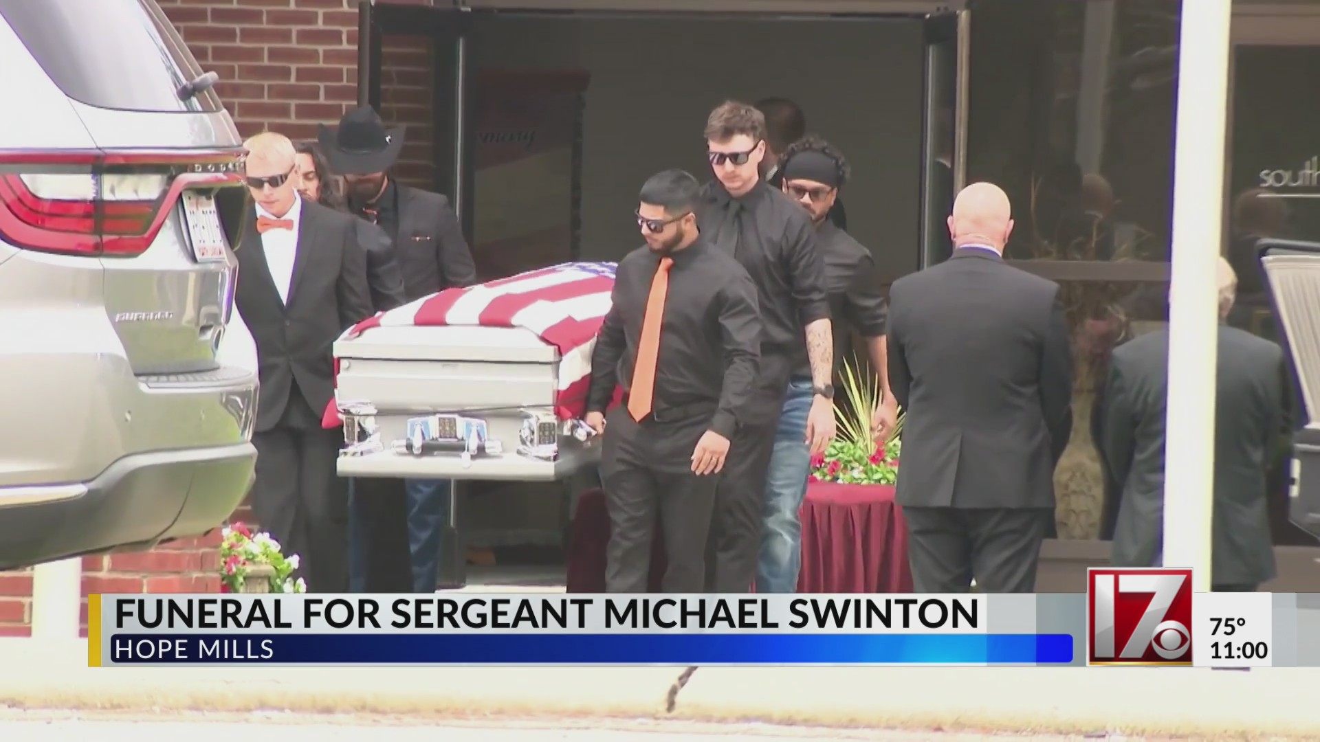 Memorial Service Conducted for Fort Bragg Soldier Fatally Injured in Iraq
