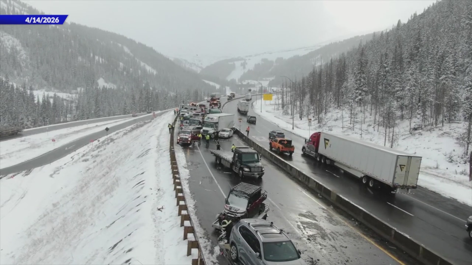 Around 70 vehicles crash near Loveland Ski Area, CSP says – FOX31 Denver