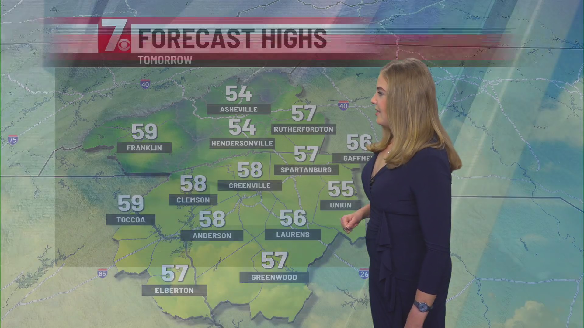 Saturday PM Weather 1/3 - WSPA 7NEWS