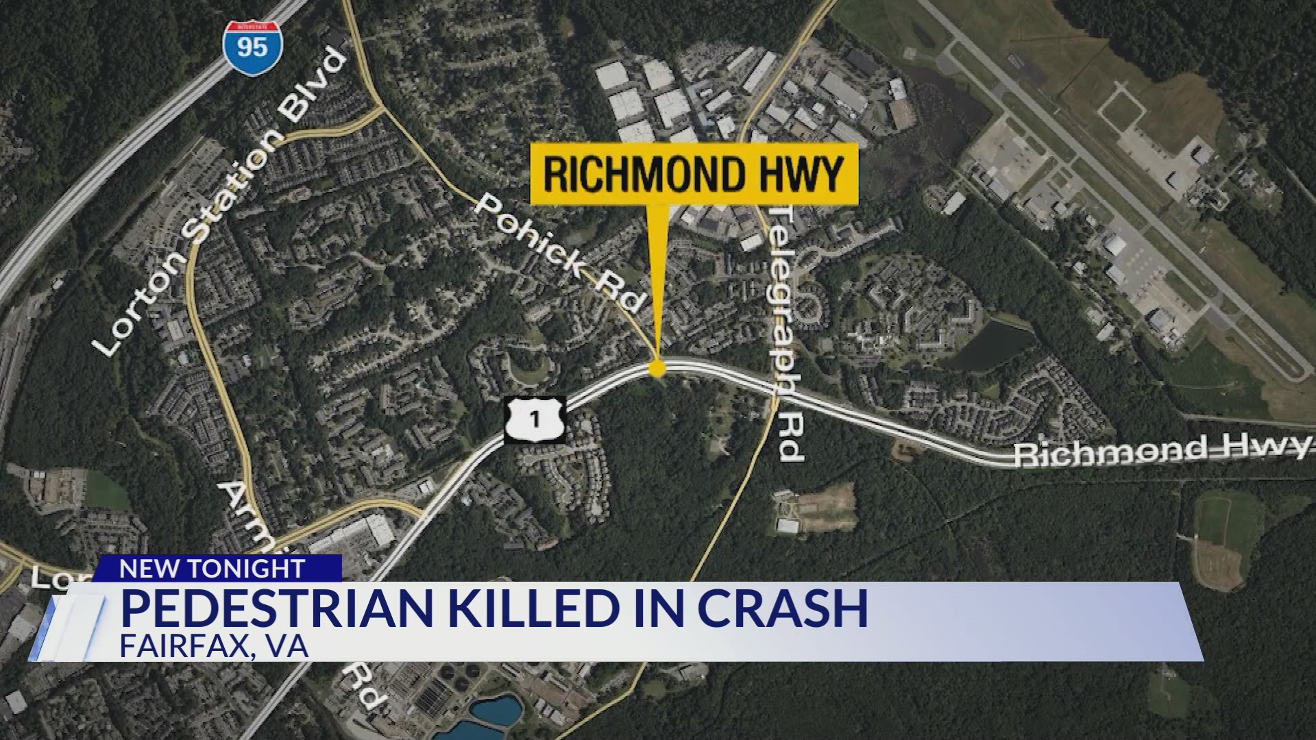 Man killed in Fairfax County pedestrian crash – DC News Now | DC ...