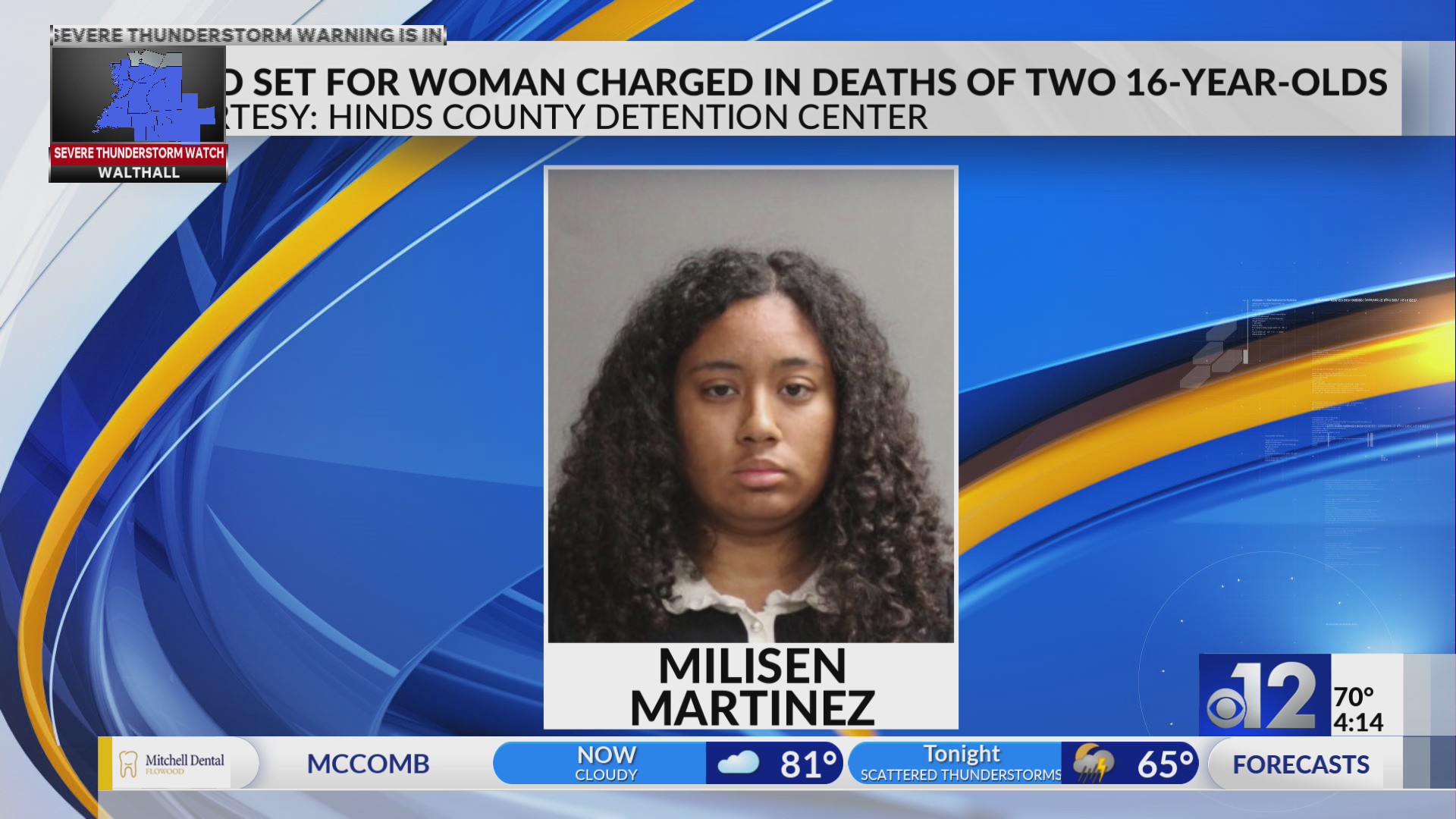 Bond set for woman charged in deaths of two Jackson students – WJTV
