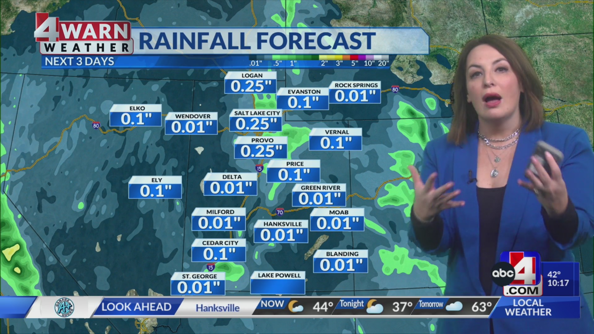 Abc4 Weather Winter returns to the mountains with heavy snow and valley rain for the ...