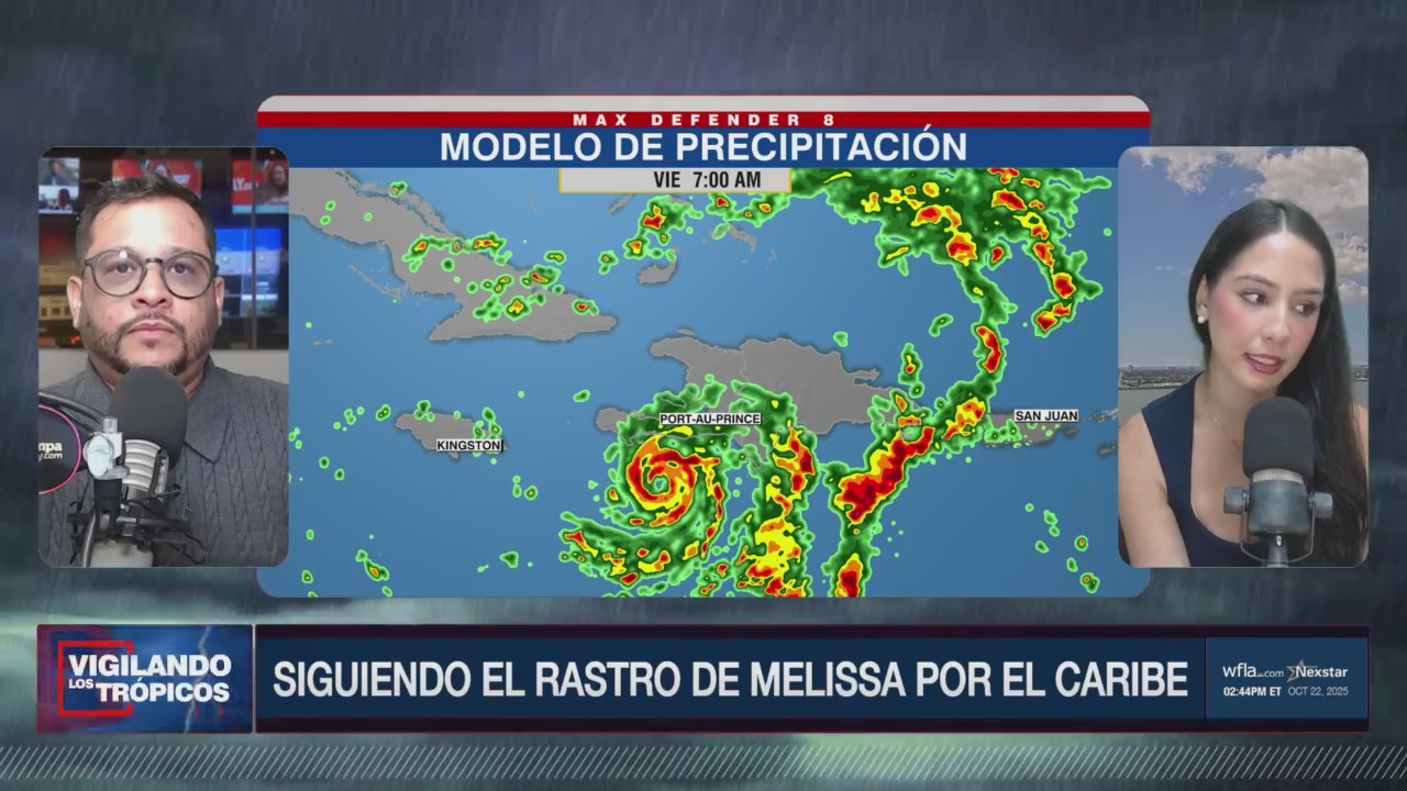 Vigilando los Trópicos | Tormenta tropical Melissa y su posible evolución a huracán
