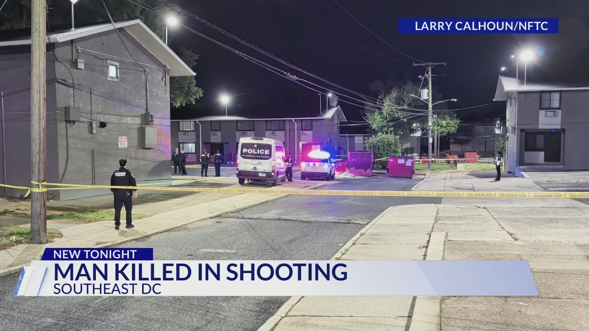 Man killed in Southeast DC shooting; homicide investigation underway ...