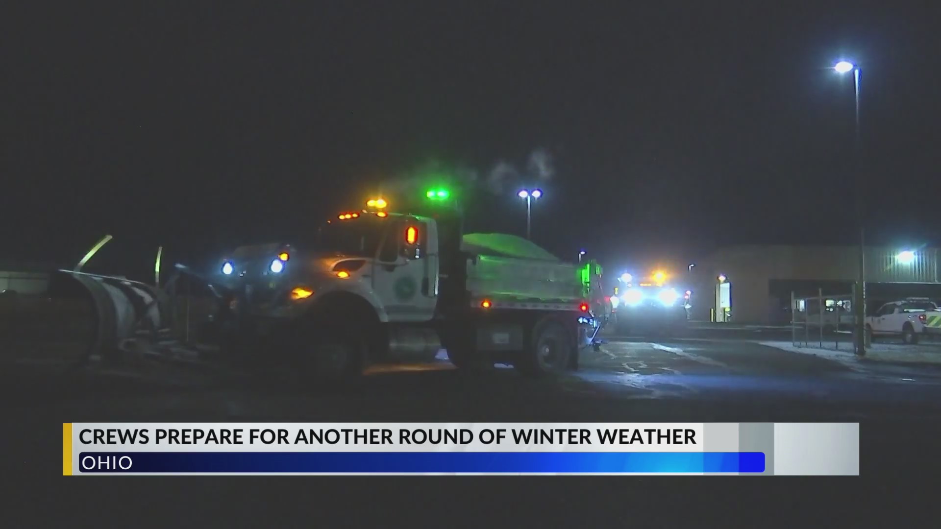 Ohio Department of Transportation crews preparing for winter weather ...