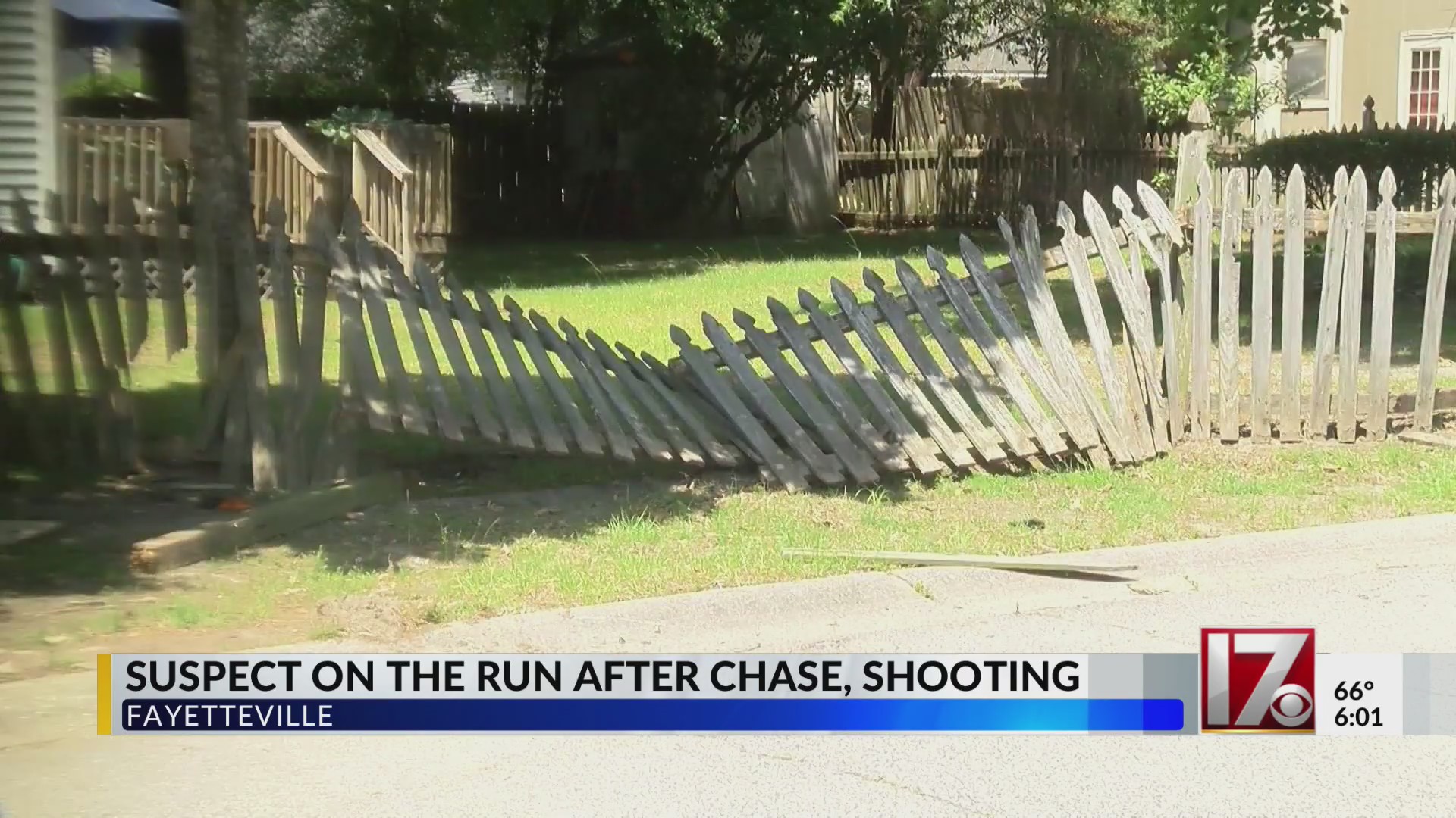 Chase suspect on the run after being shot at by Fayetteville police ...