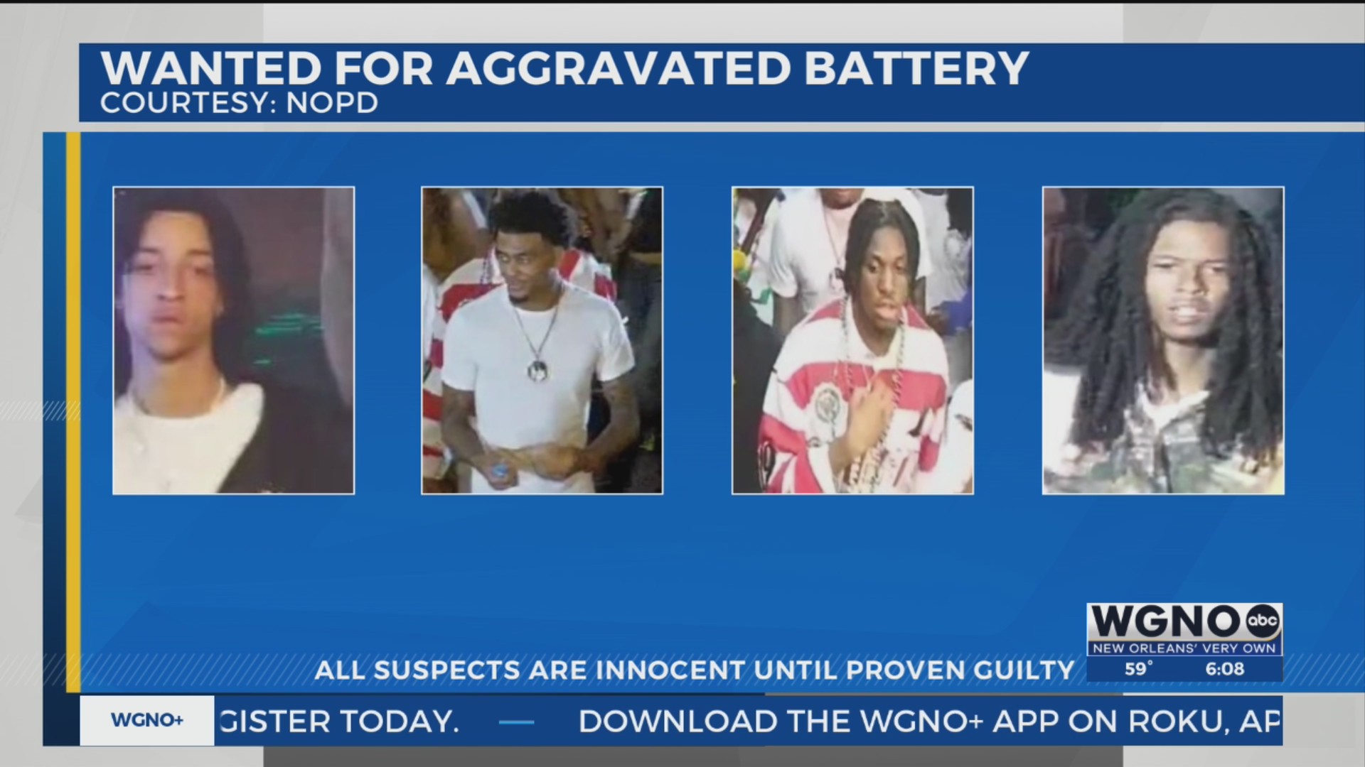 French Quarter violence suspects wanted by NOPD – WGNO