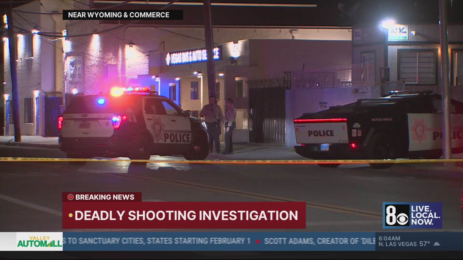 Police investigate deadly shooting near downtown Las Vegas – KLAS