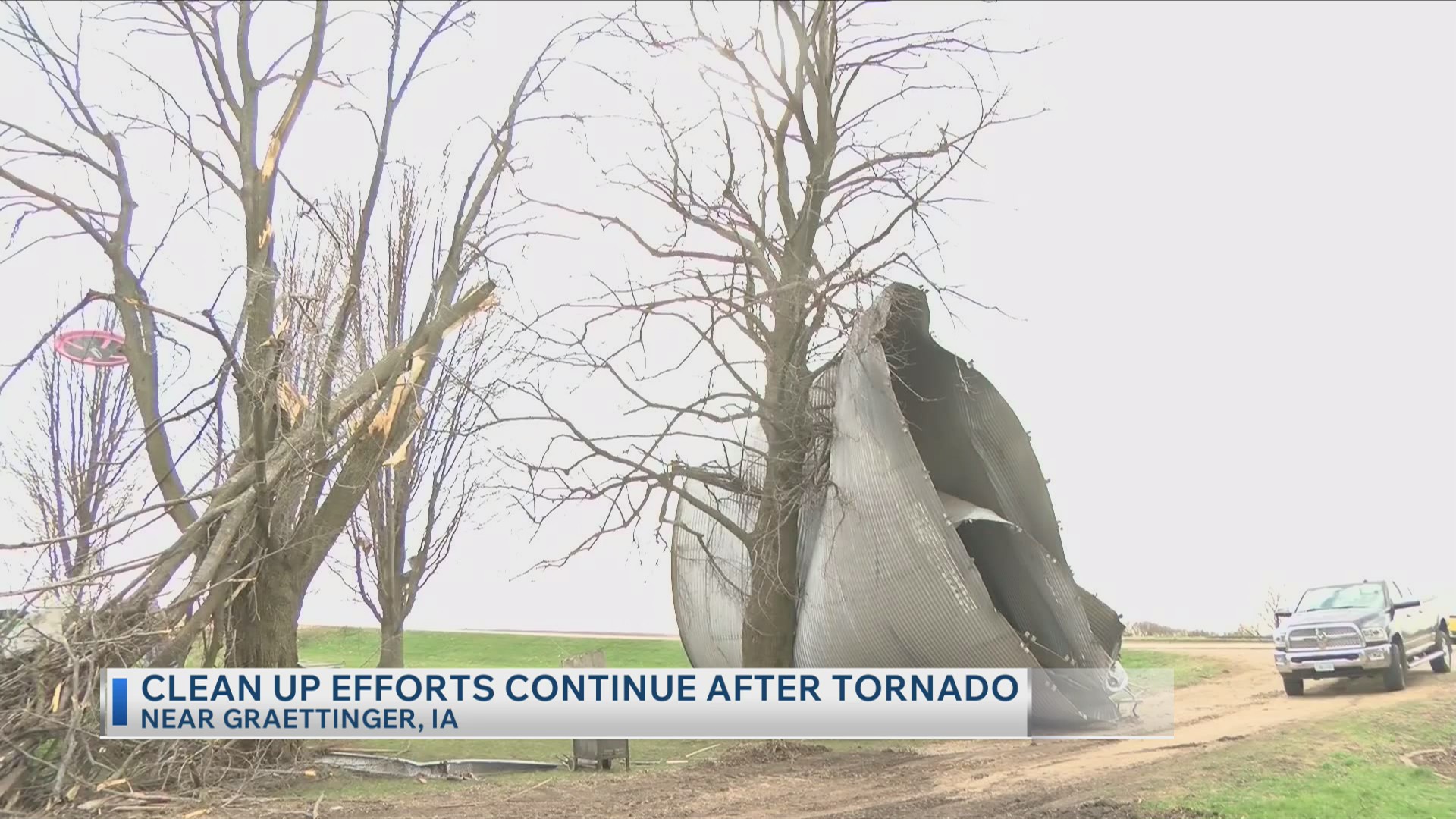 Clean up efforts continue after tornado – KCAU 9 News | Sioux City, IA ...