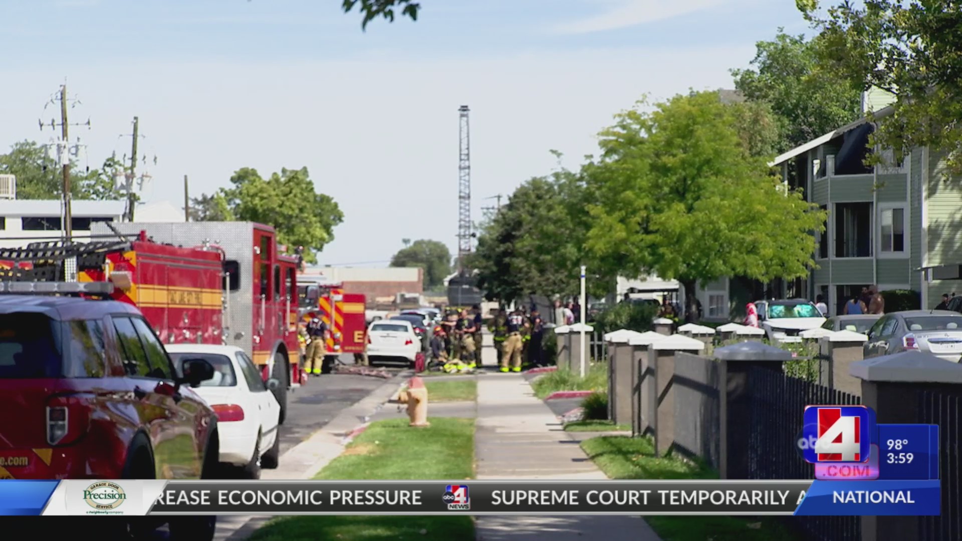 Fire at Salt Lake City apartment complex displaces family, kills pets