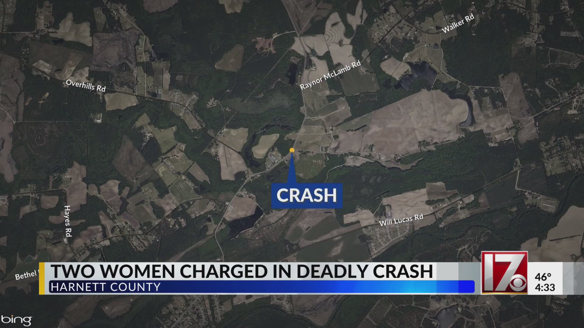 2 women charged in deadly Harnett County crash – CBS17.com