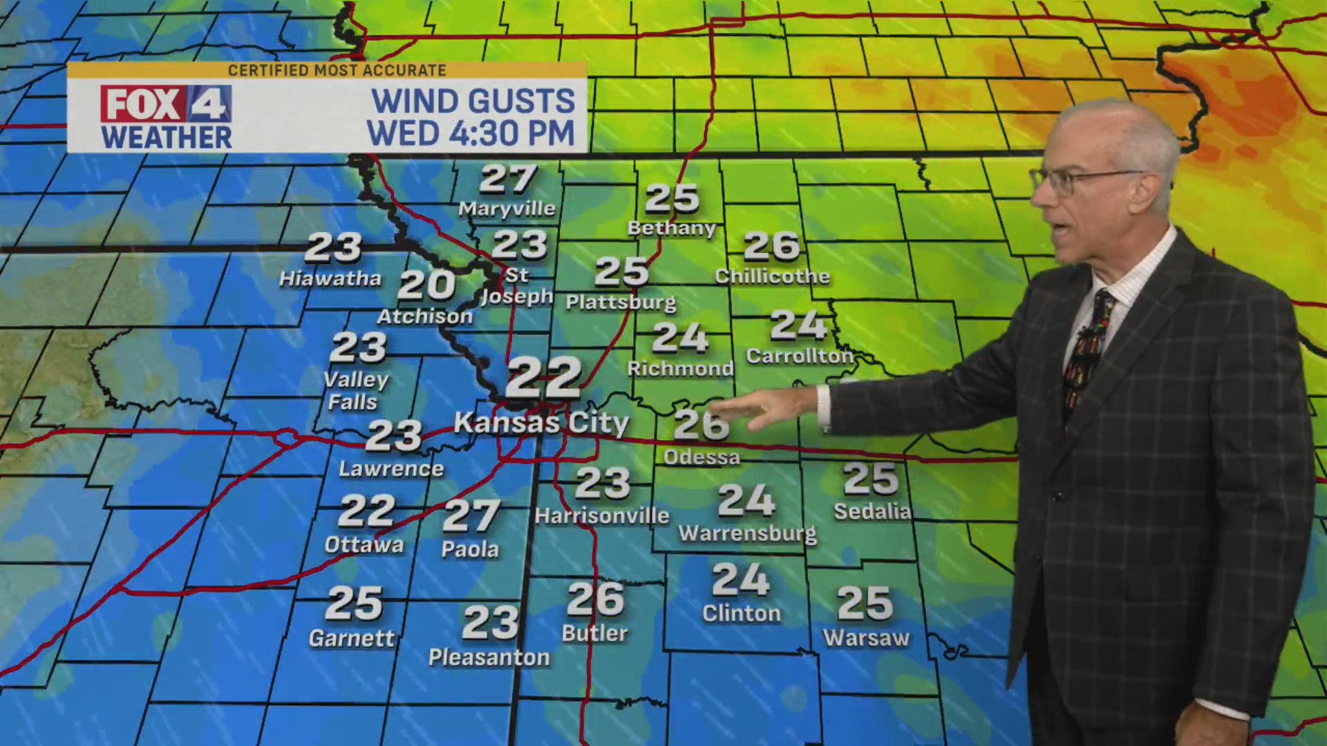 Tuesday evening forecast – FOX 4 Kansas City WDAF-TV | News, Weather ...