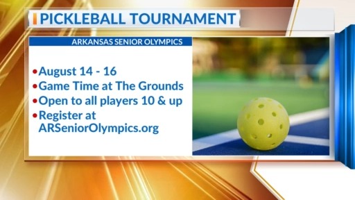 Arkansas Senior Olympics Pickleball Tournament