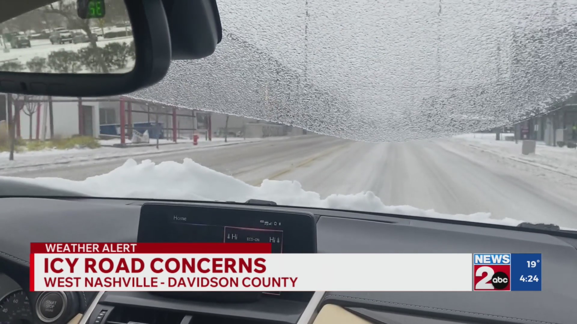 Icy road concerns in West Nashville – WKRN News 2