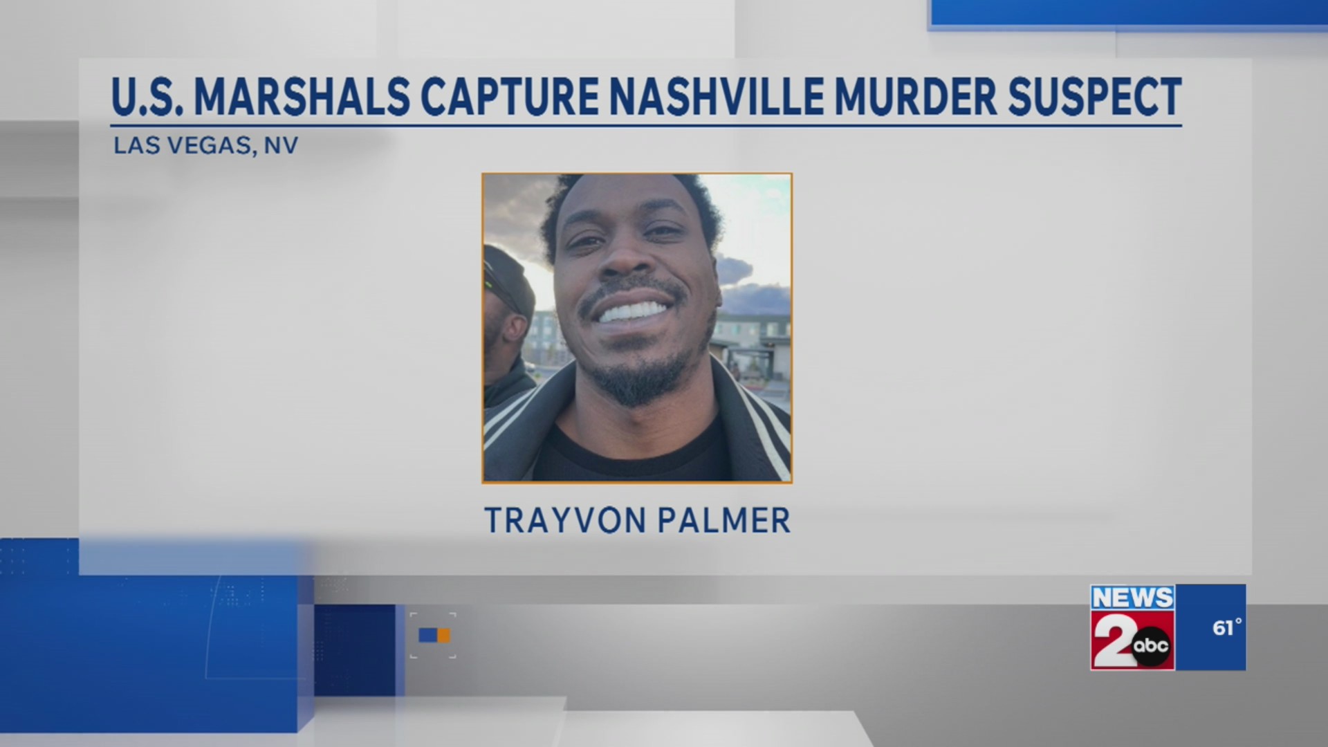U.S. Marshals capture Nashville murder suspect – WKRN News 2