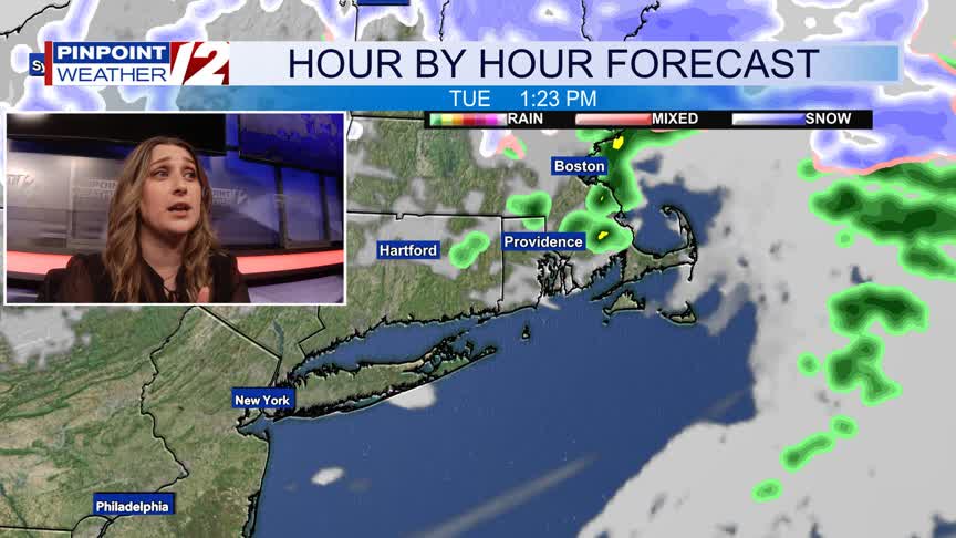 WPRI 12 Weather Now 4/7/26: Scattered Rain/Snow Showers This Morning ...