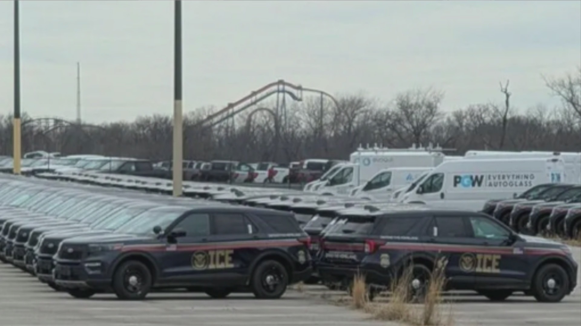 Here's why dozens of marked ICE vehicles are parked in KCMO - FOX 4 ...
