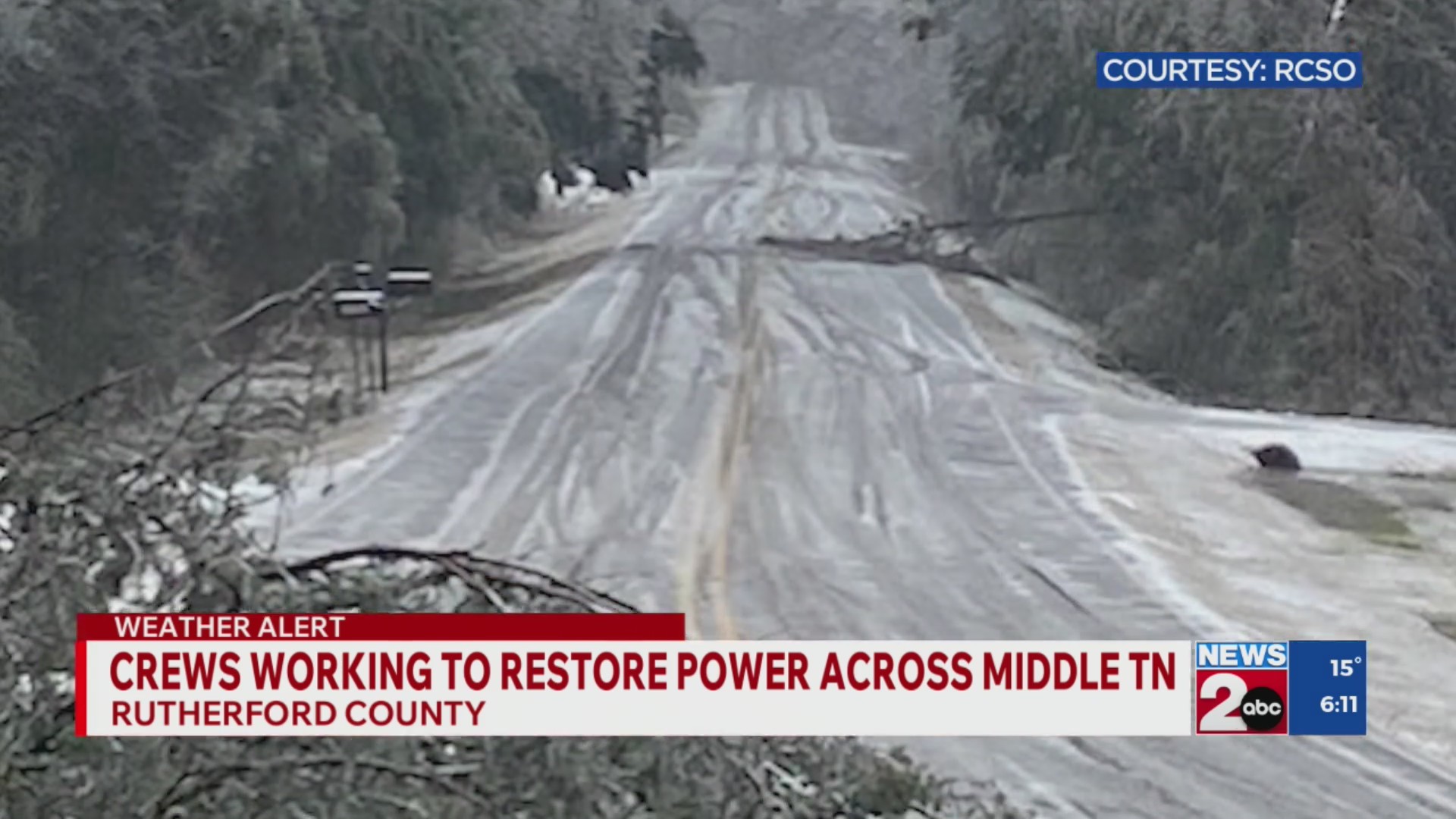 Rutherford County, TN crews work to restore power – WKRN News 2