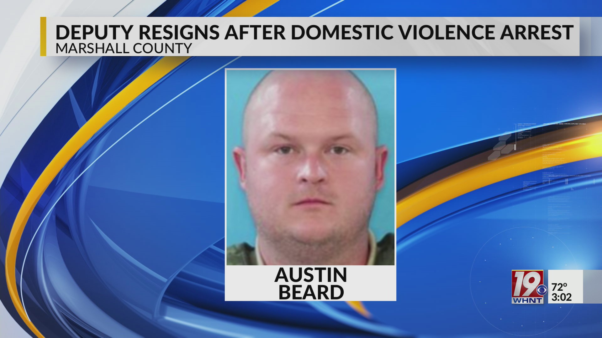 Marshall County Deputy Resigns After Domestic Violence Arrest | Feb. 9 ...