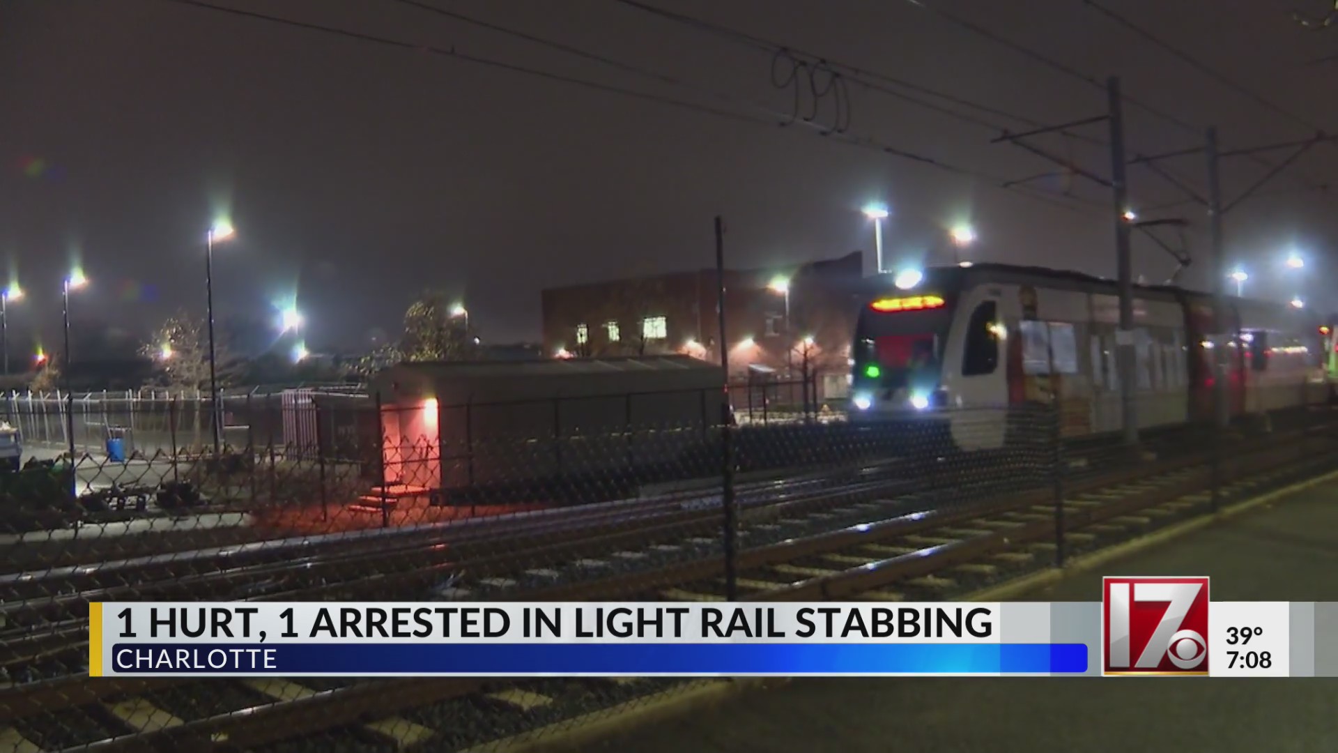 1 arrested in Charlotte light rail stabbing: Police – CBS17.com