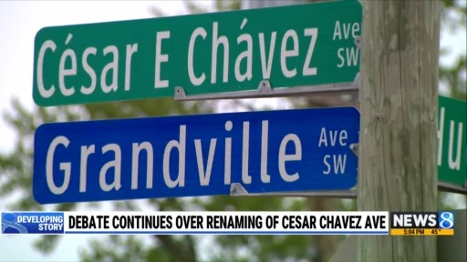 Debate continues over renaming of Cesar Chavez Avenue – WOODTV.com