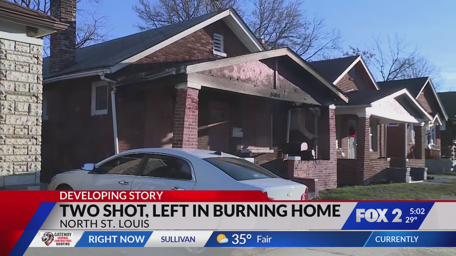 Woman and girl shot, home set on fire in north St. Louis – FOX 2