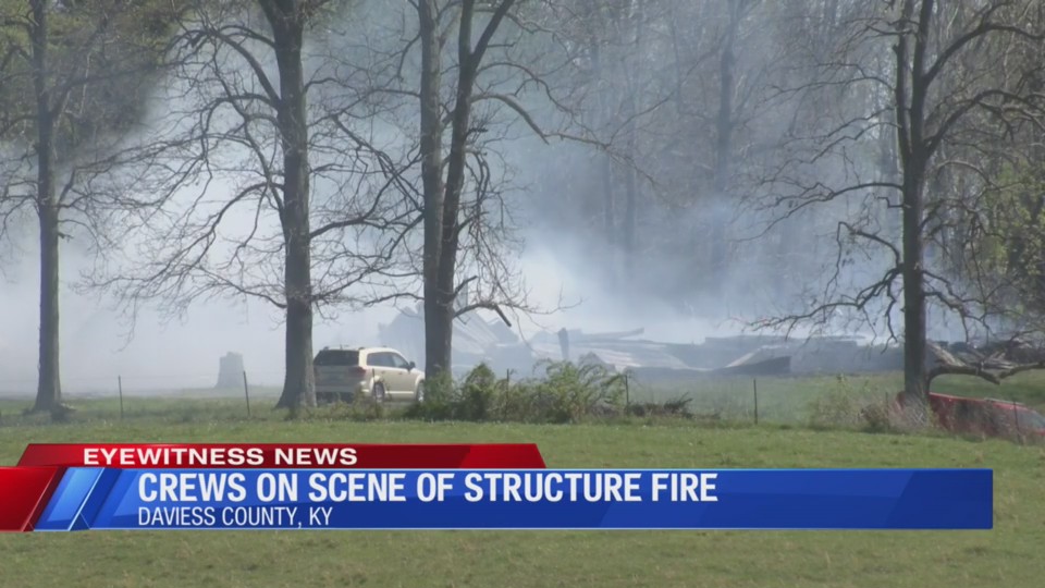 Multiple fire units battling blaze in Daviess County – Eyewitness News ...