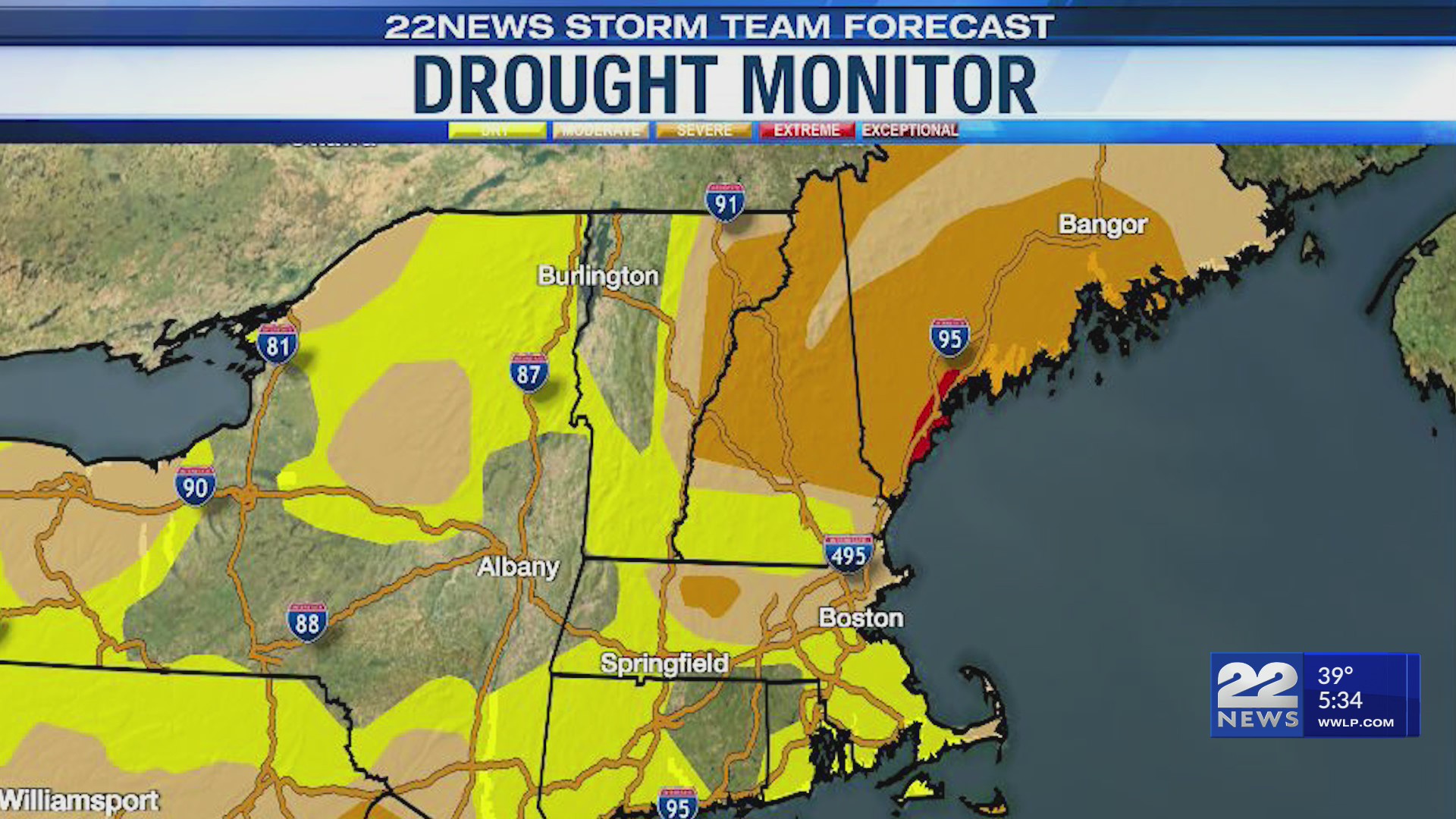 Drought eases in western Massachusetts, but more rain needed – WWLP