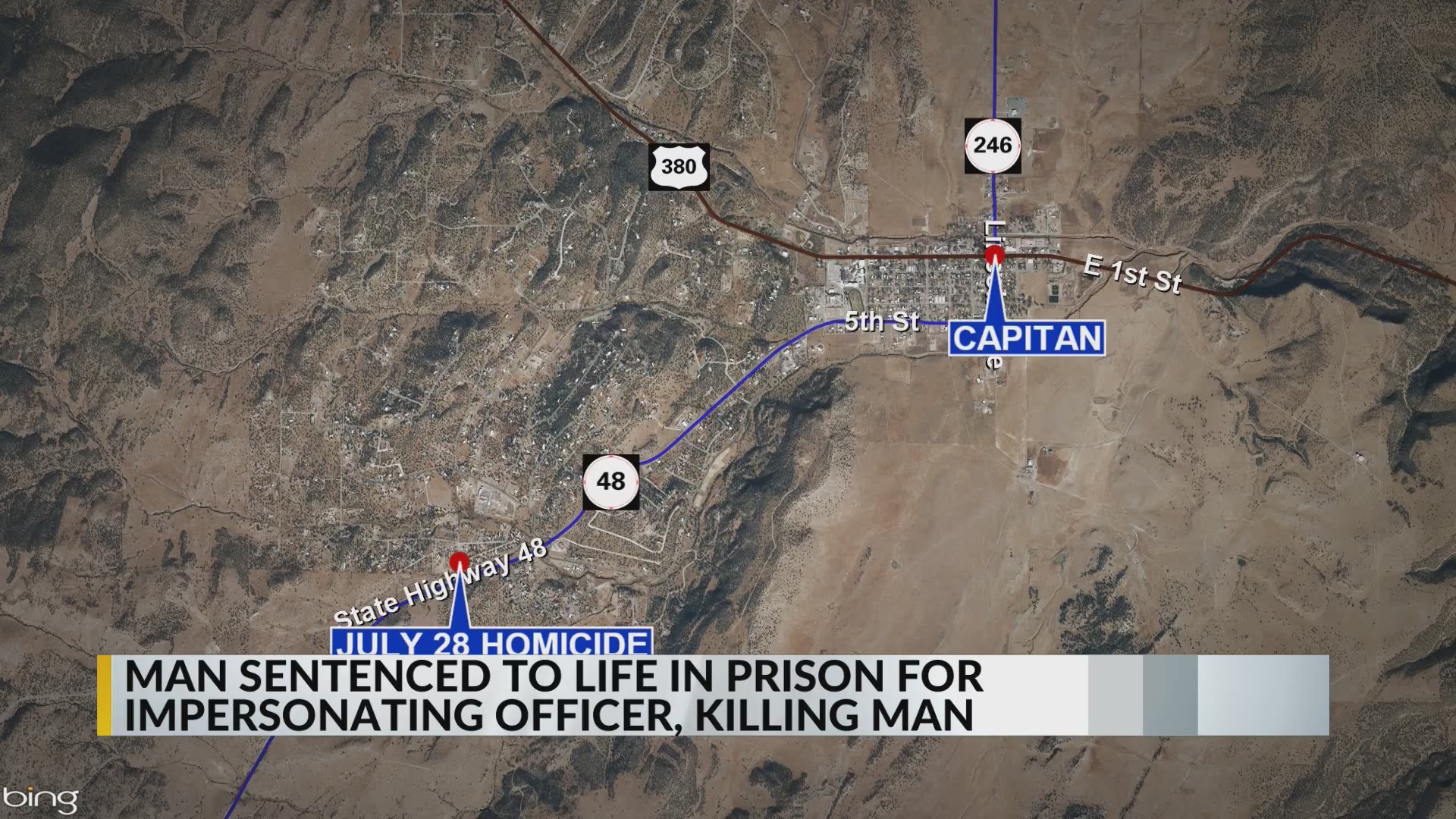 Man sentenced for 2024 murder in Capitan – KRQE NEWS 13 – Breaking News ...