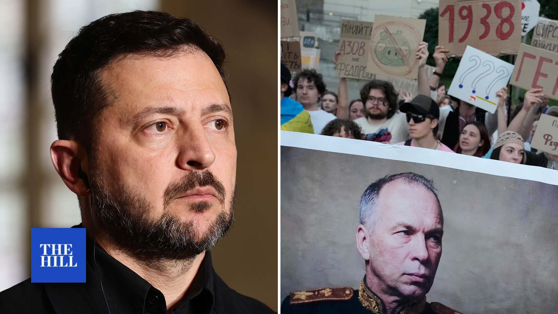 Lin Chaged Zelensky fires head of Ukraine military after widespread protest over ...