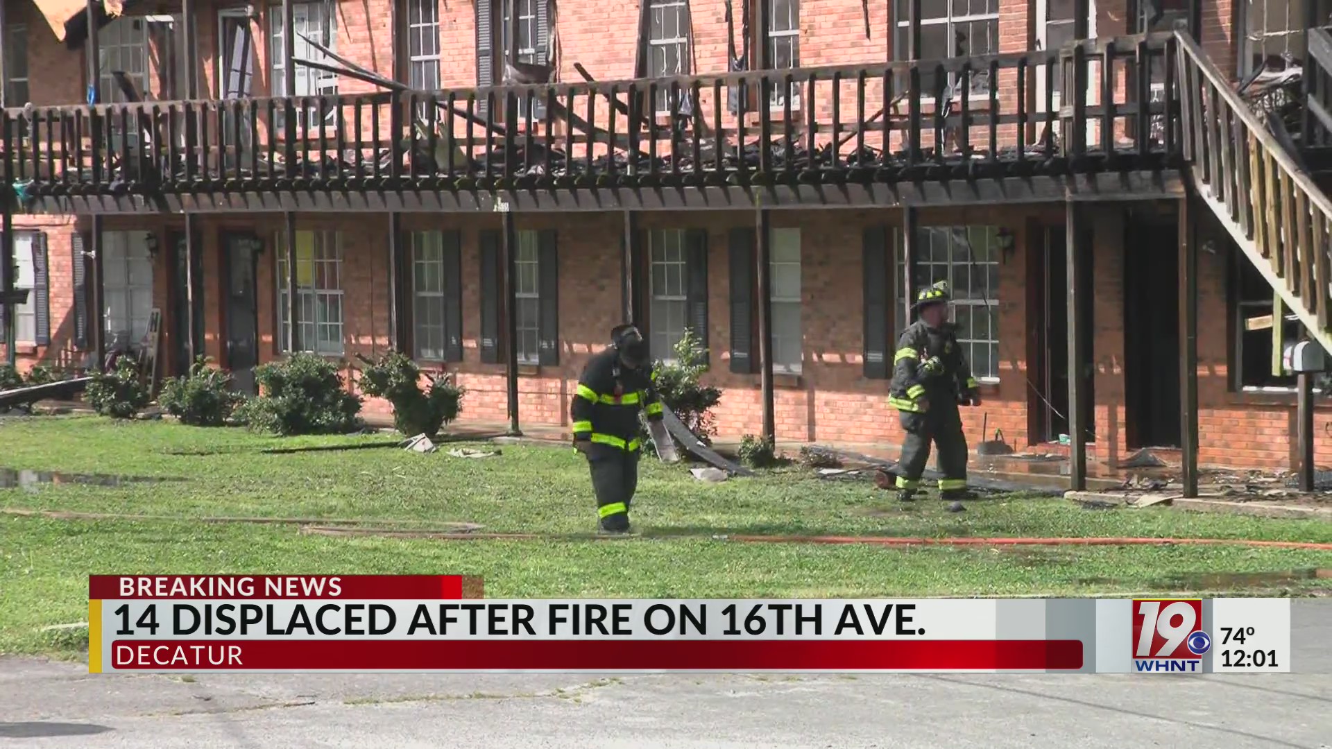 14 Displaced After Decatur Apartment Fire | March 31, 2026 | News 19 at ...