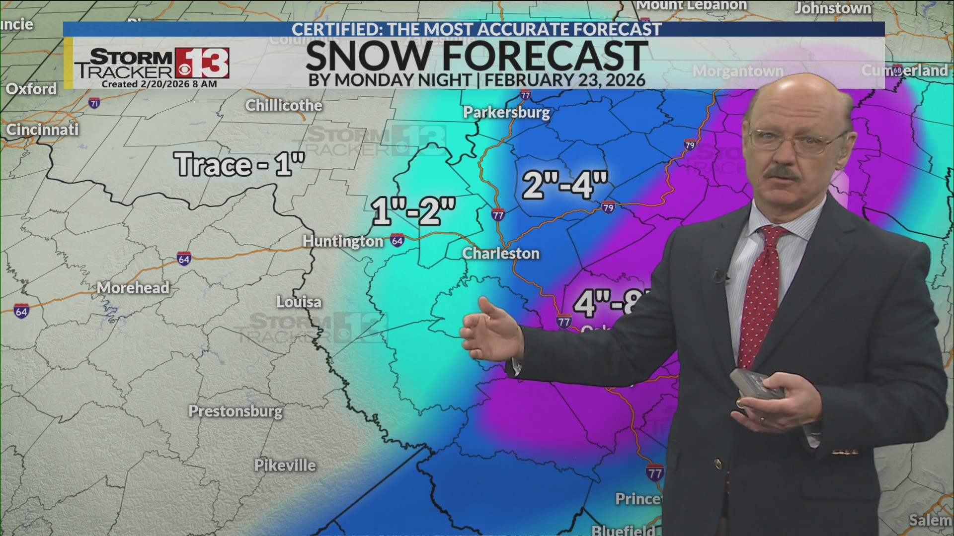 From very windy to very cold and snowy over the weekend – WOWK 13 News
