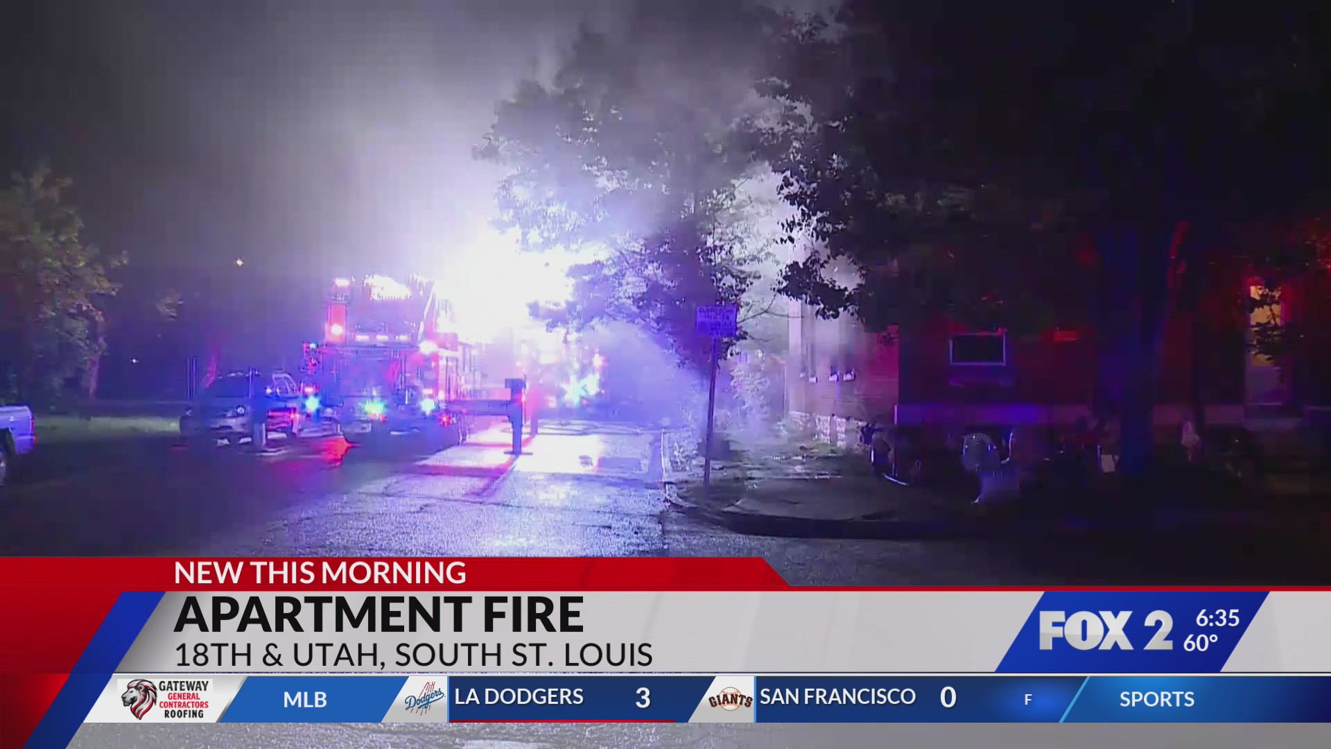 No injuries reported in south St. Louis apartment fire – FOX 2