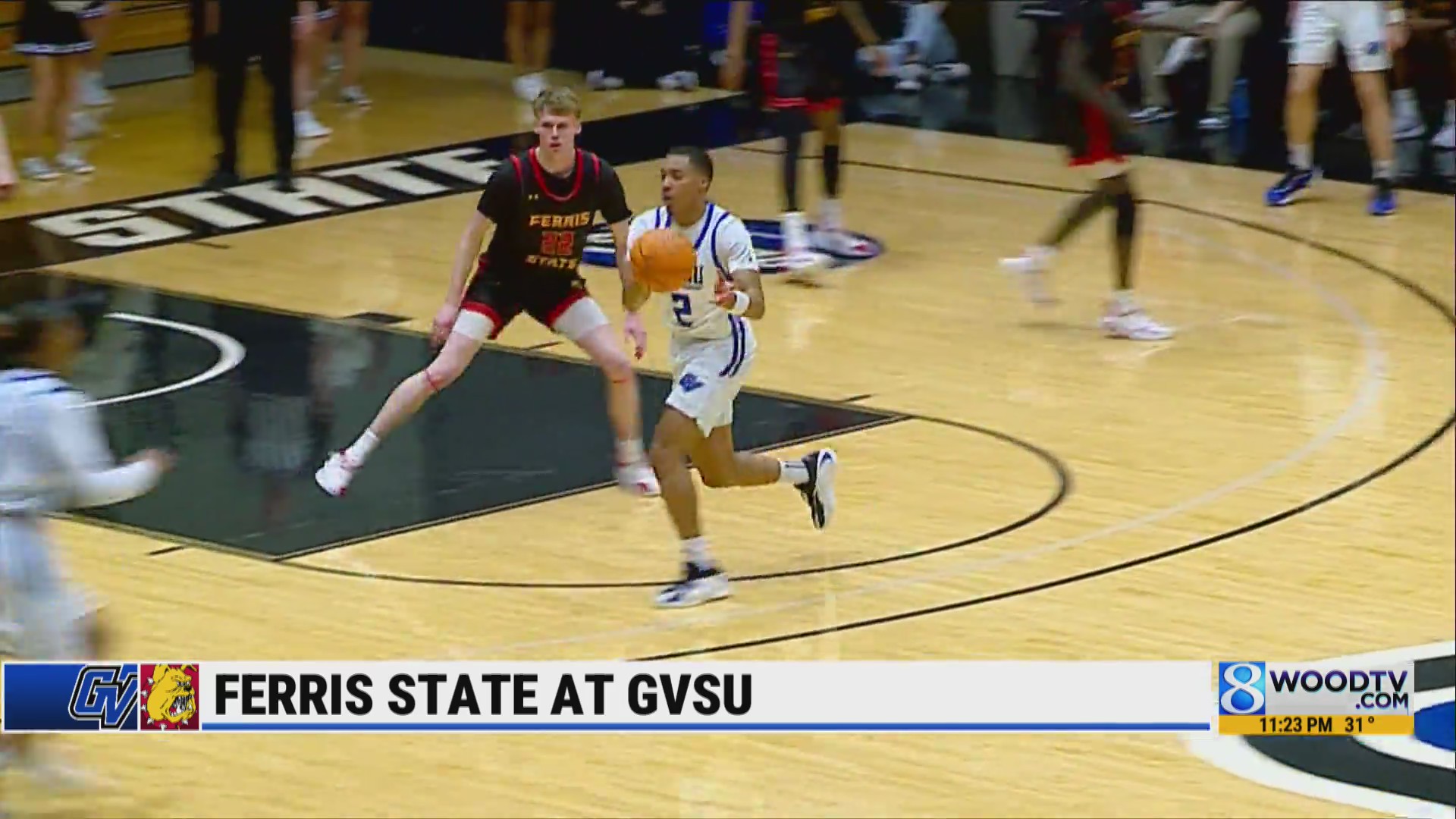 Ferris State at GVSU men's basketball - WOWK 13 News