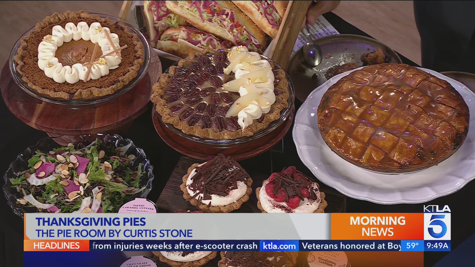 Celebrity chef Curtis Stone prepares for Thanksgiving – KTLA