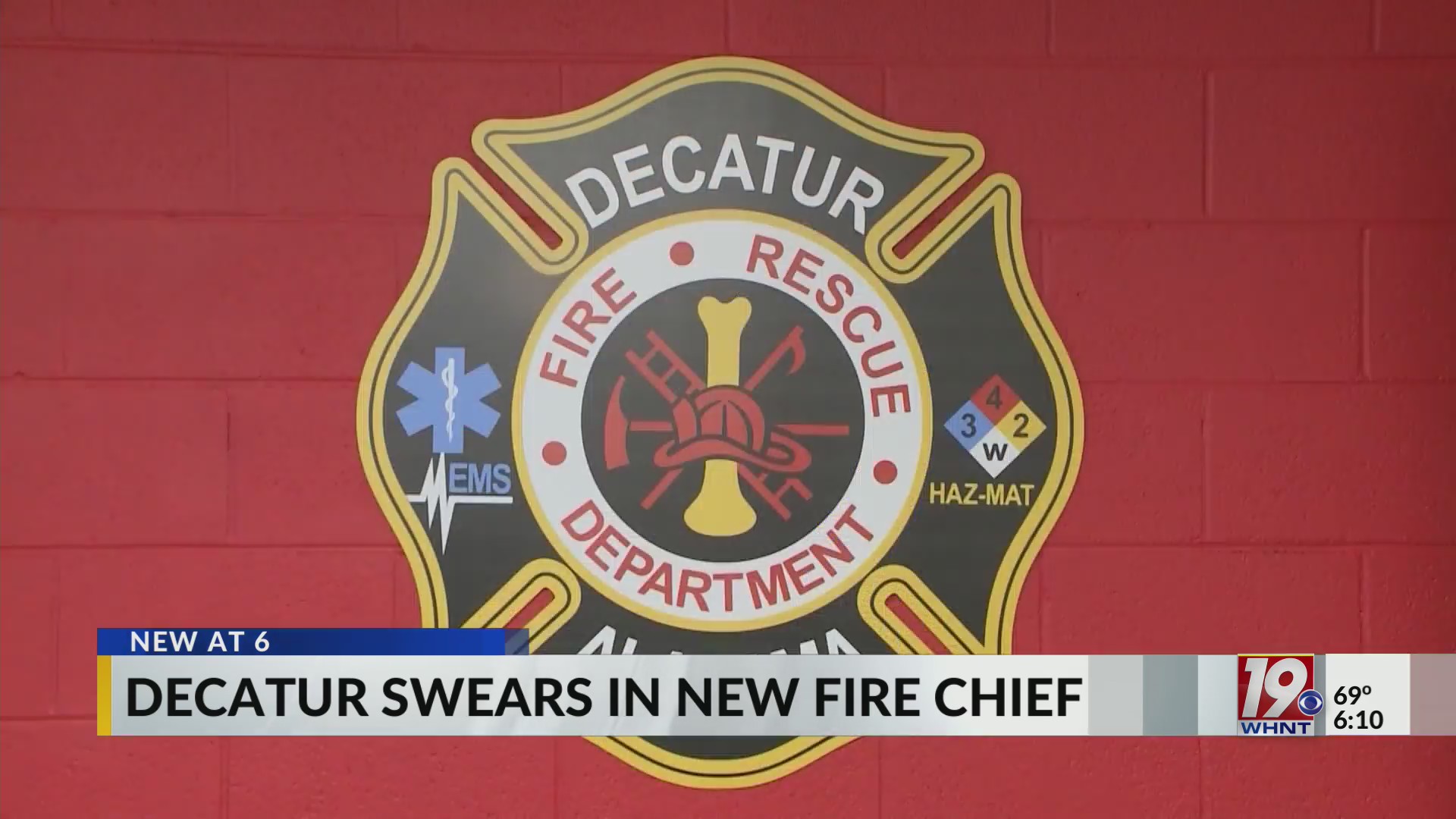 Decatur Swears In New Fire Chief | Nov. 24, 2025 | News 19 at 6 p.m ...