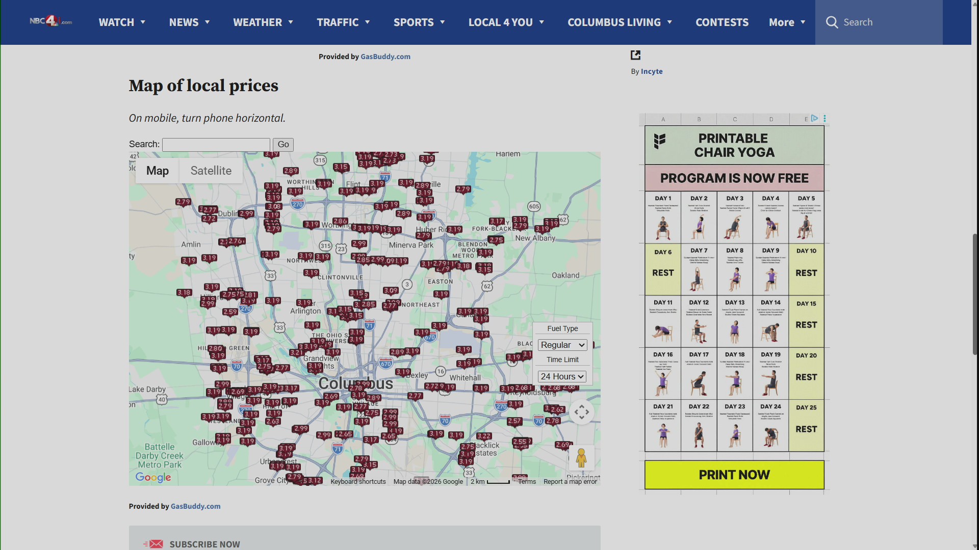 Central Ohio reacts to rising gas prices – NBC4 WCMH-TV