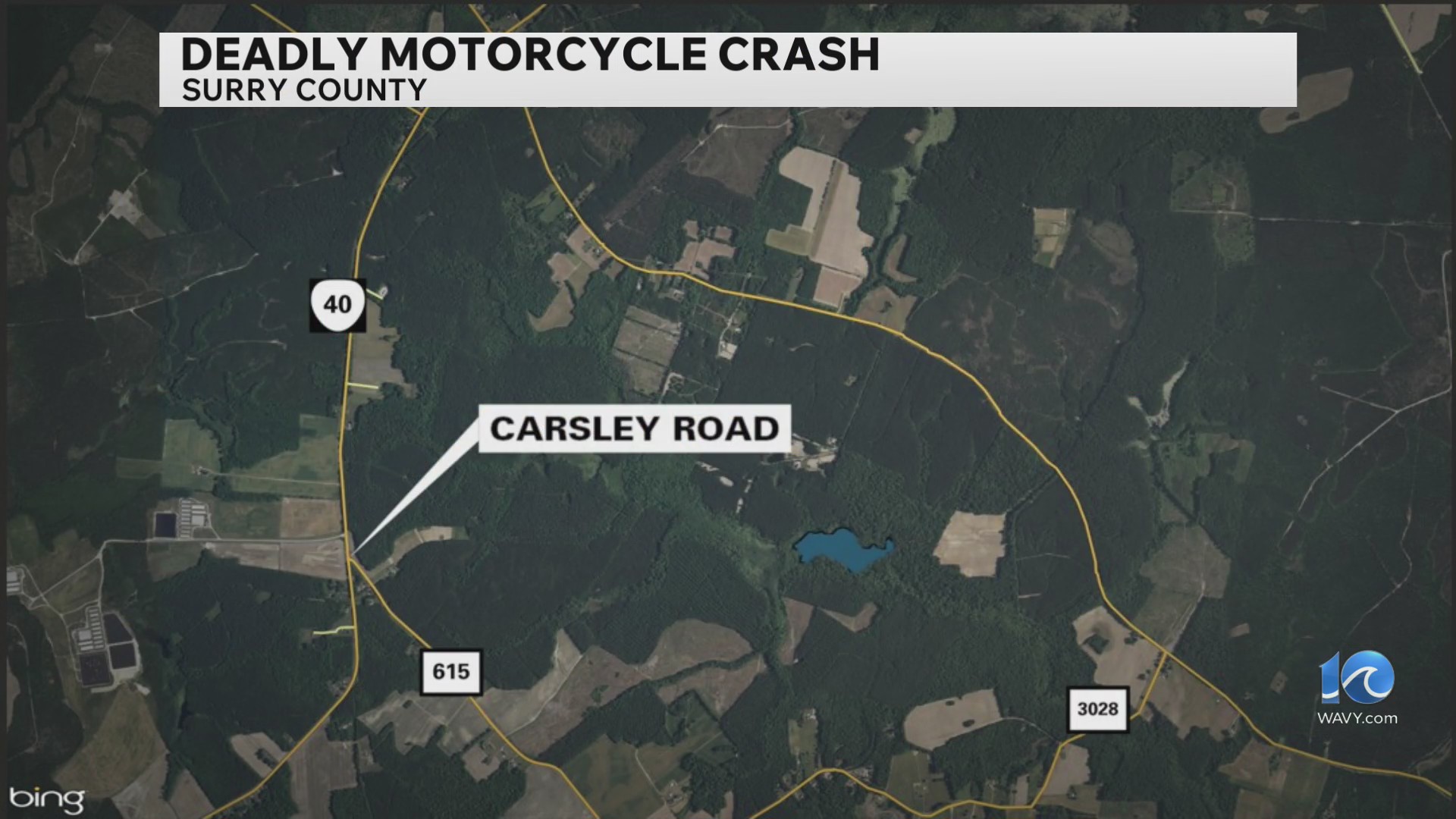 Man dies in Surry Co. motorcycle crash – WAVY.com
