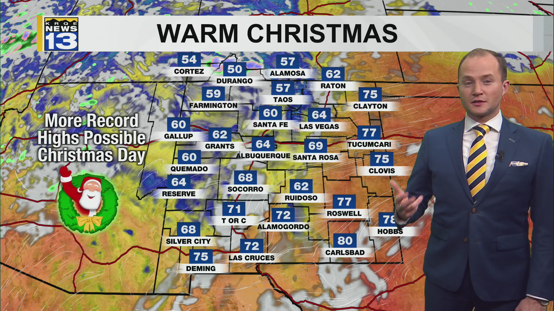Record warmth continues into the end of this week – KRQE NEWS 13 ...
