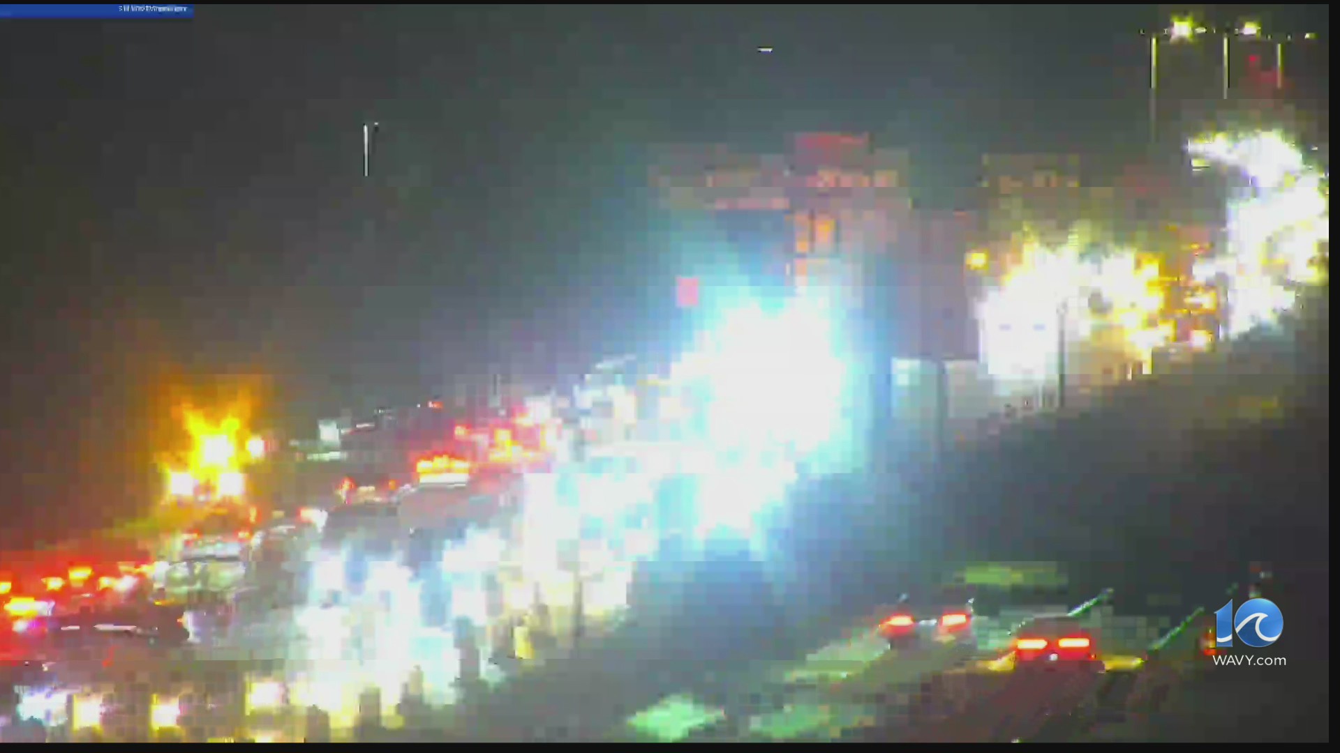 Multi-vehicle crash shuts down eastbound I-64 in Hampton – WAVY.com