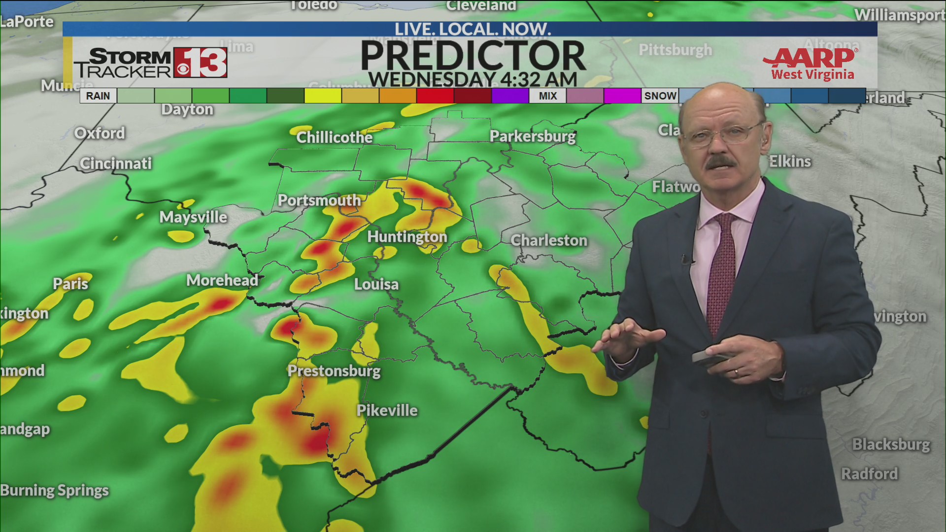 Rain brings cooler temperatures for mid week – WOWK 13 News