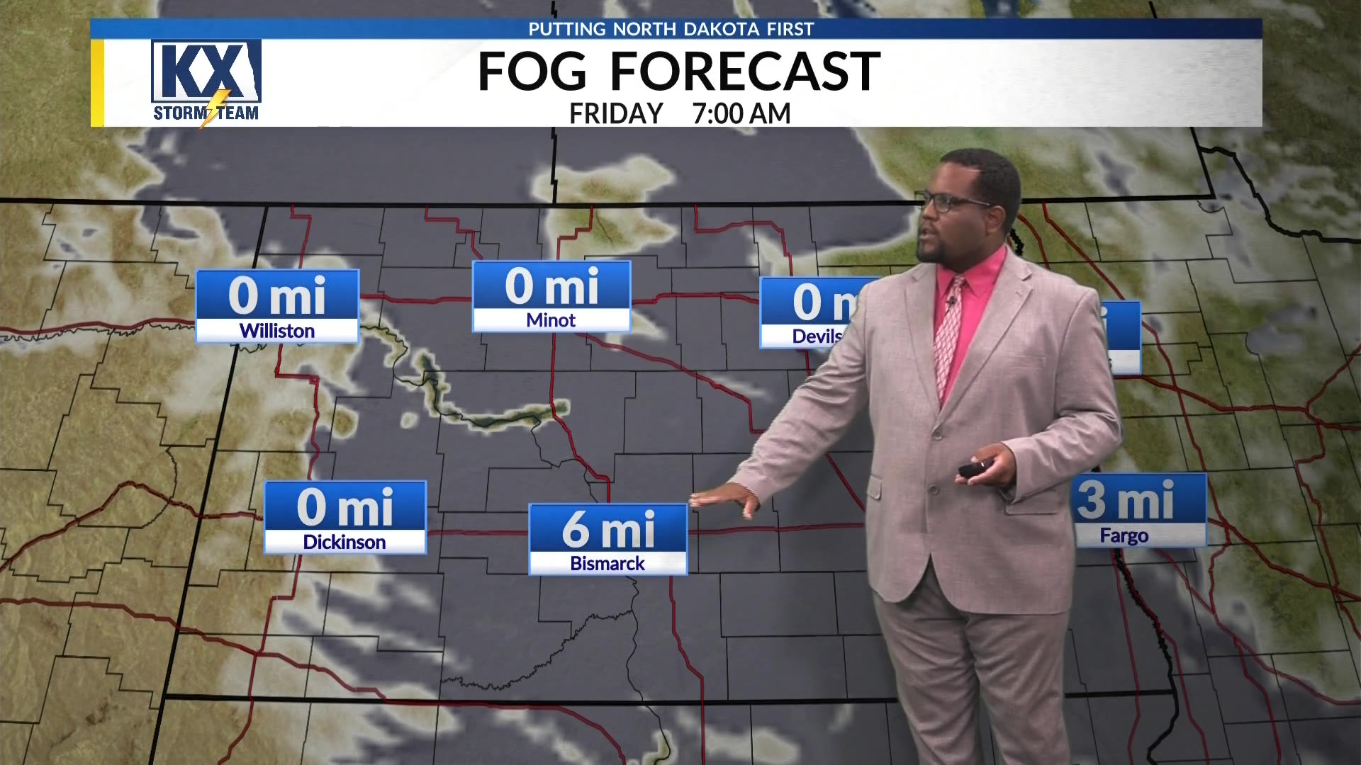 Meteorologist Andre Brooks Morning Forecast 9-4 – KX NEWS