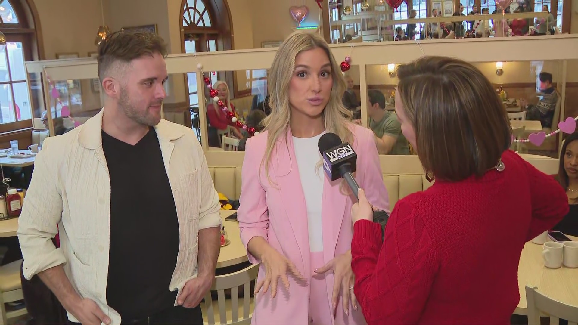 Ana speaks with matchmakers Anna Rigali and Jamie Anton, along with ...